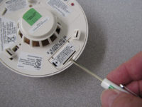 Napco Gemini Wireless Smoke Detector Battery Replacement